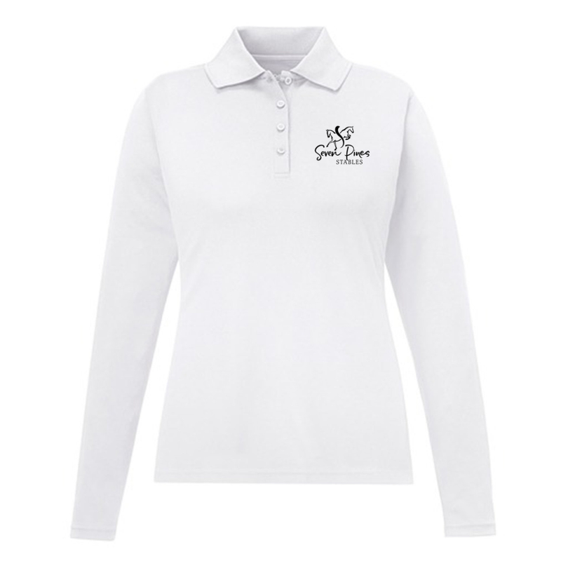 Seven Pines Stables Long Sleeve Polo
