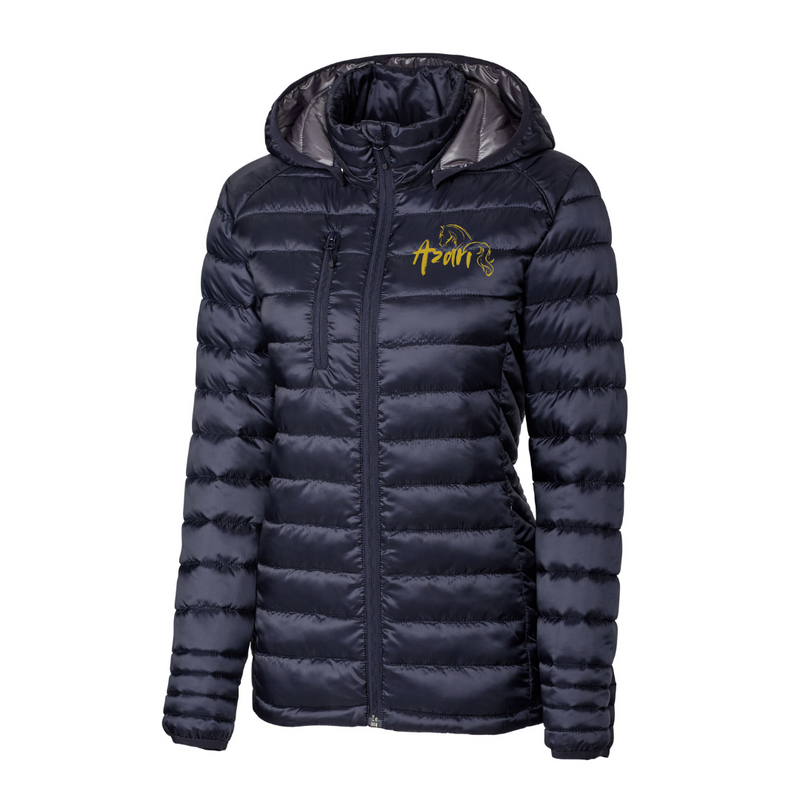 Azari Equestrian Puffer Coat