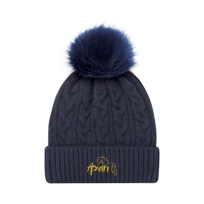 Azari Equestrian Pom Toque