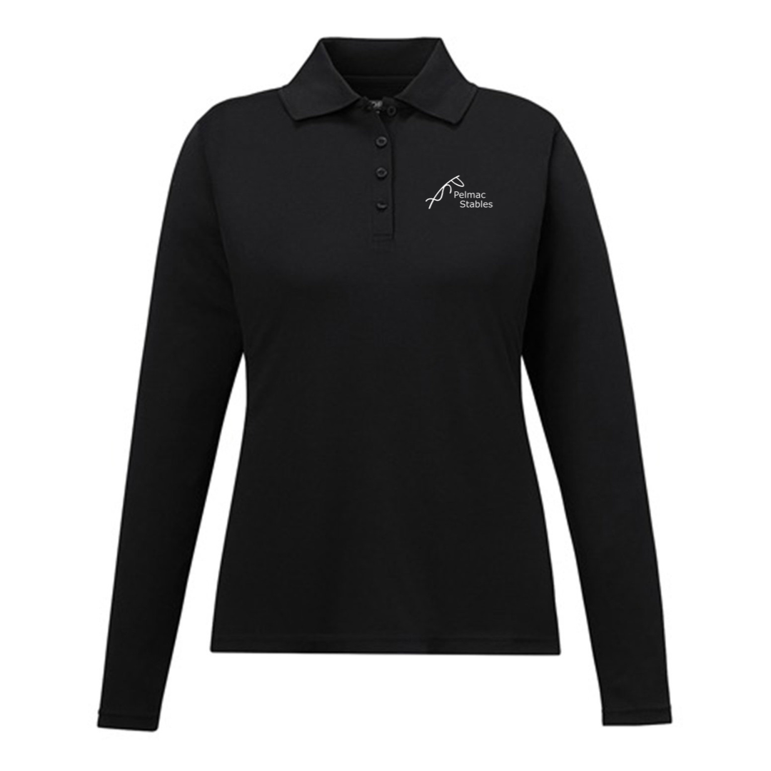 Pelmac Stables Long Sleeve Polo