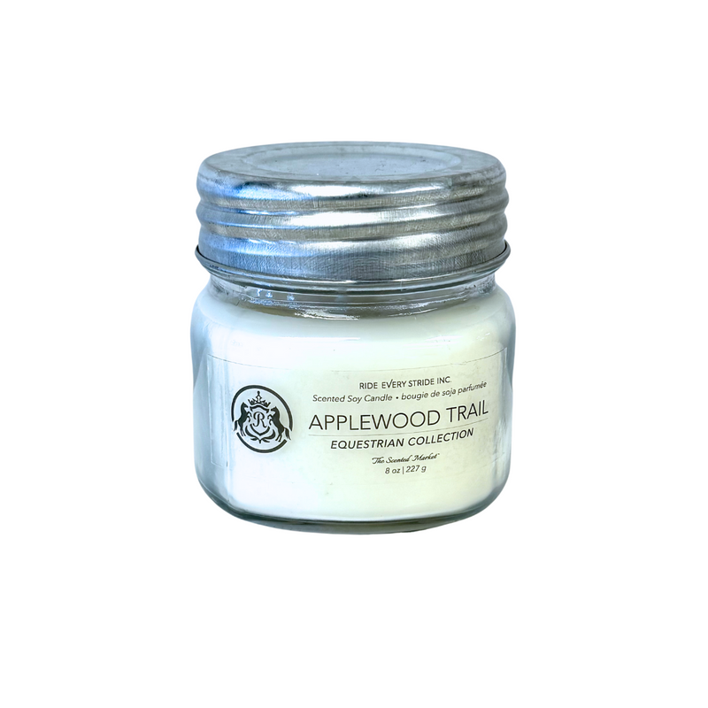 RES Applewood Trail Soy Candle