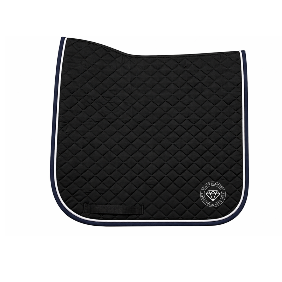 Black Diamond Saddle Pad - Dressage