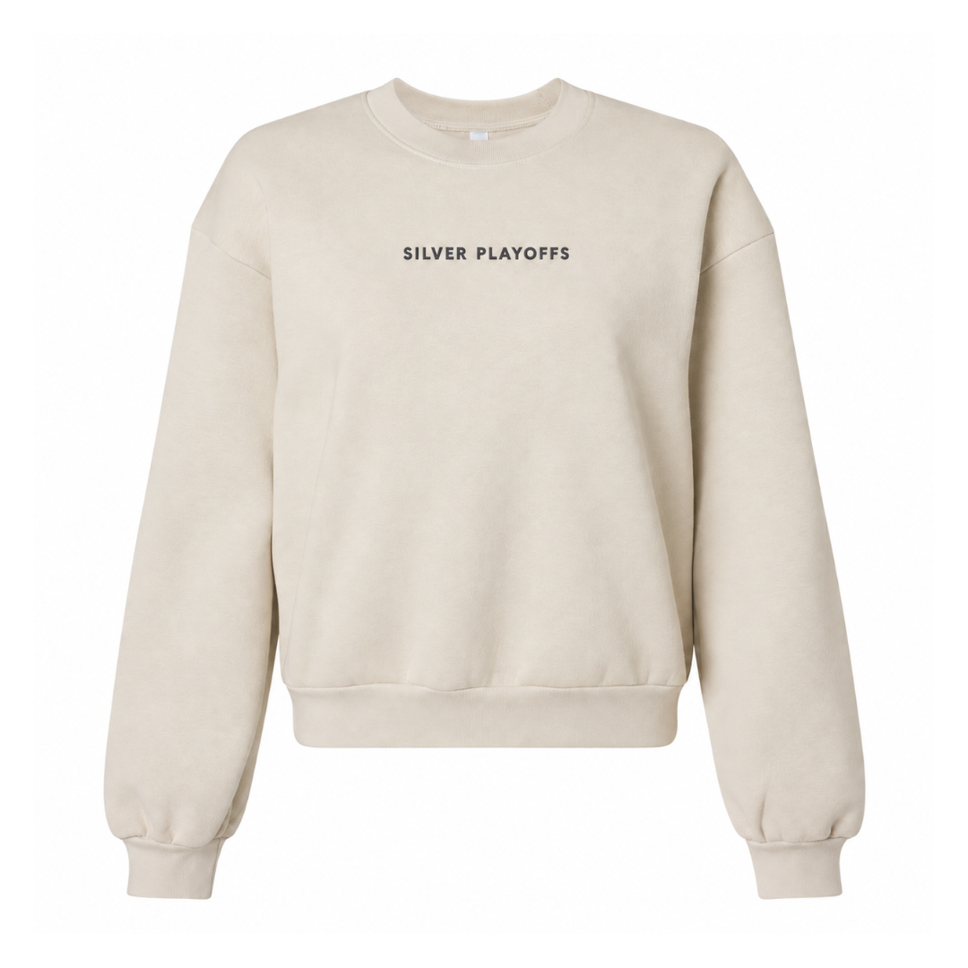 Silver Playoffs 2026 Varsity Crewneck