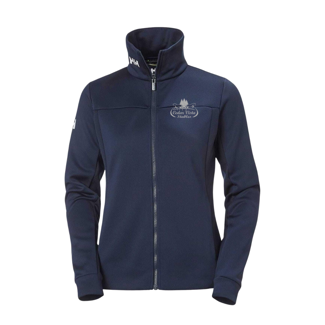 Cedar Vista Stables Fleece Crew Zip