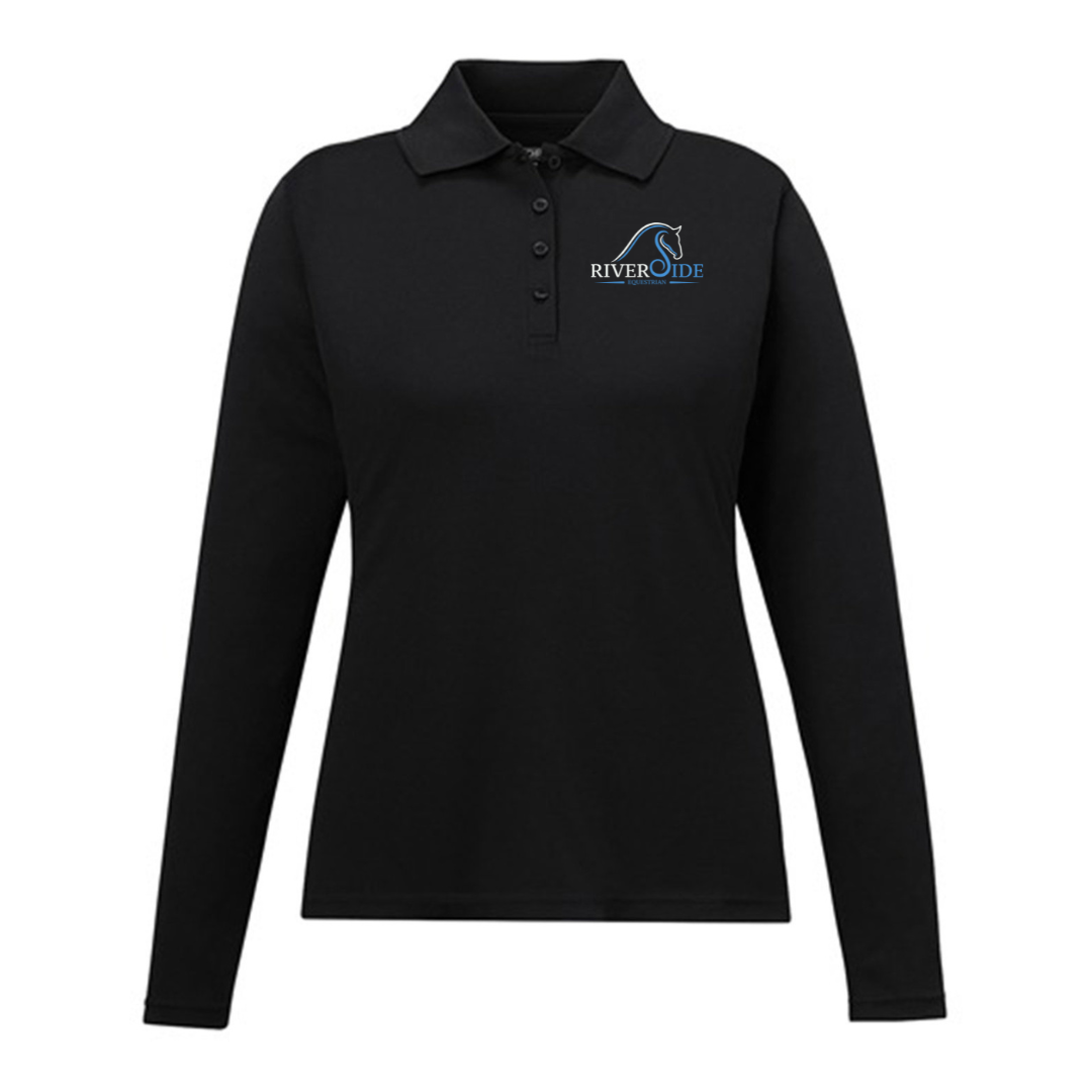Riverside Equestrian Long Sleeve Polo