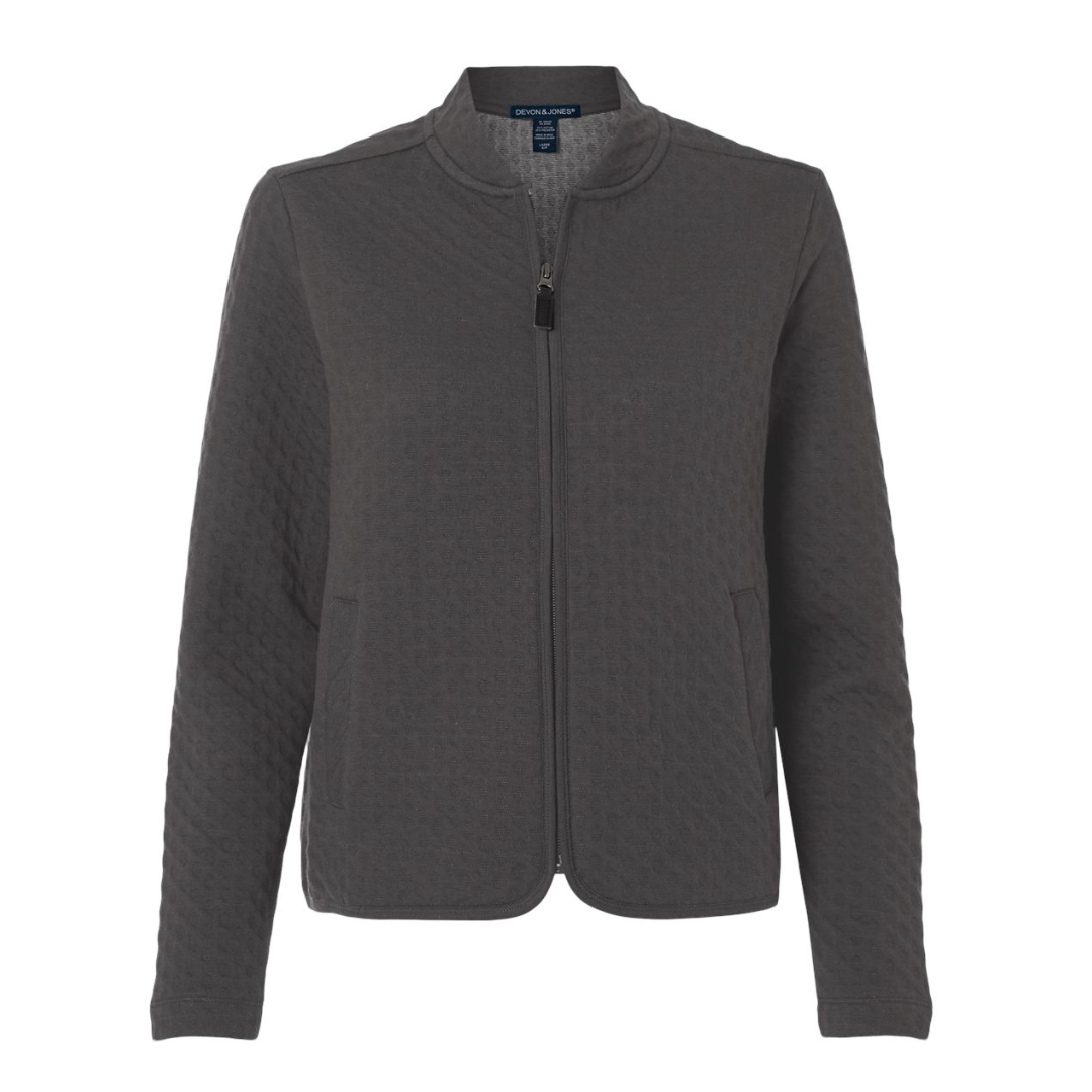 Textured Full-Zip Jacket