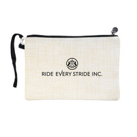 Branded Linen Travel Pouch