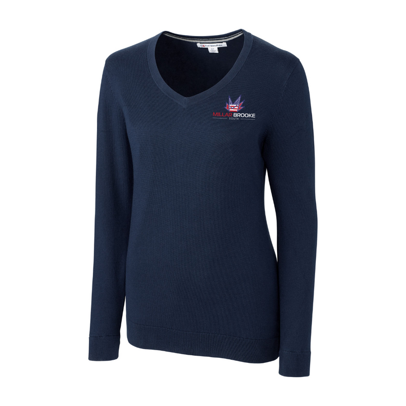 MBS Ladies V-Neck Sweater