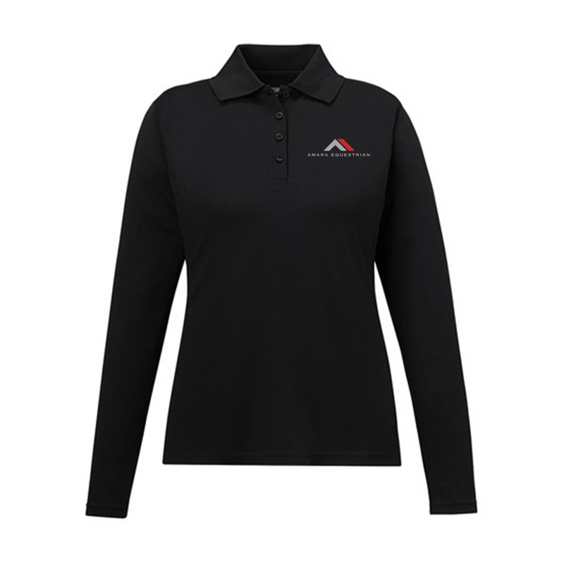 Amara Long Sleeve Polo