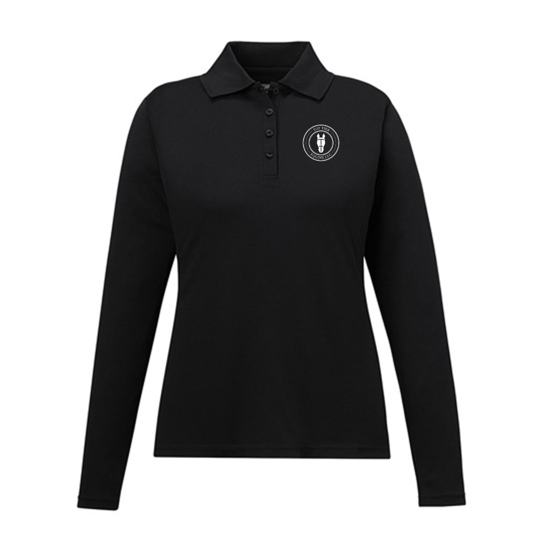 Top Tier Equine Long Sleeve Polo