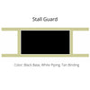 Black/White/Tan - Sunbrella Stall Guard - Final Sale