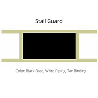 Black/White/Tan - Sunbrella Stall Guard - Final Sale