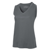 Ladies Sleeveless V-Neck Tech Shirt