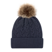 Faux Fur Pom Toque