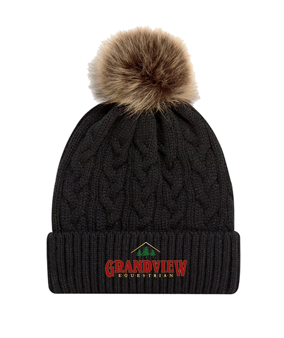 Grandview Faux Fur Pom Toque