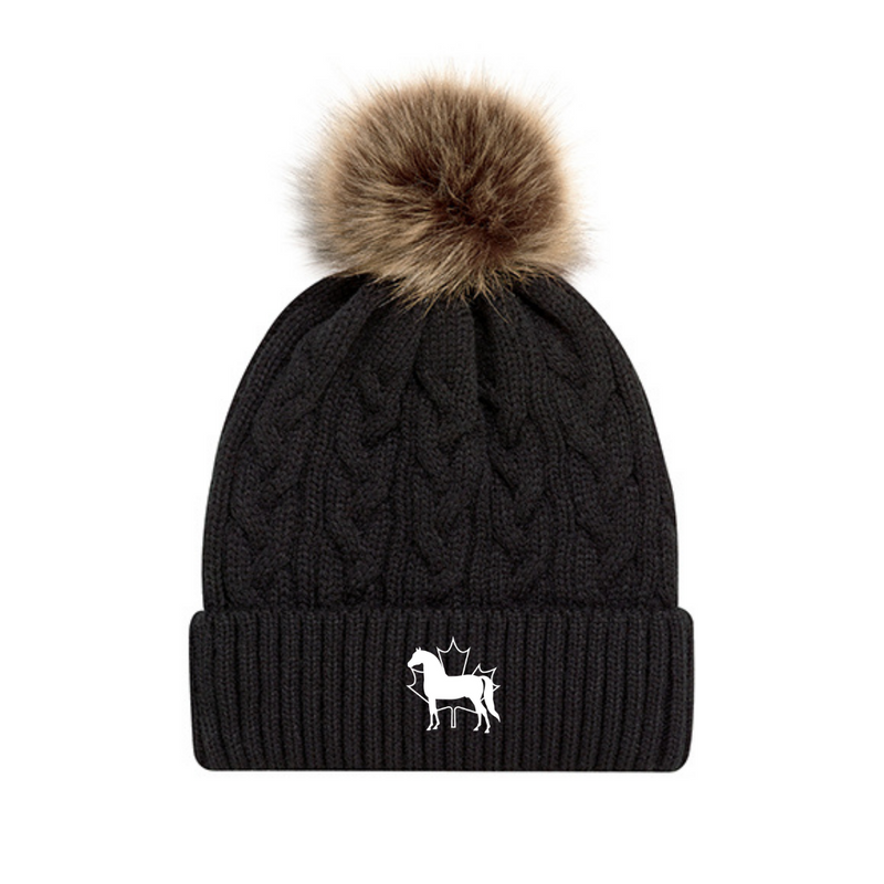 CMHA Faux Fur Pom Toque